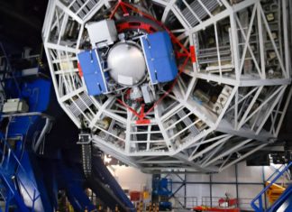 Je tam? V Chile hledají exoplanety u Alfy Centauri přímým zobrazením NEAR na dalekohledu UT4 VLT. Credit: ESO