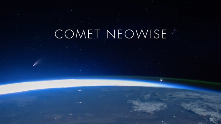 Úchvatné video: kometa NEOWISE z paluby ISS