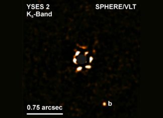 SPHERE našel přímým zobrazením planetu u hvězdy slunečního typu